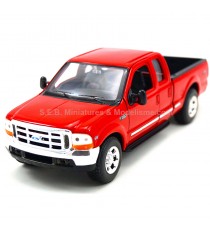 FORD F-350 V8 PICK UP DE 1999 ROUGE 1/24 WELLY