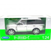 LAND ROVER RANGE ROVER ARGENT 2003 1:24 WELLY SOUS BLISTER