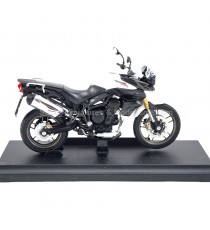 TRIUMPH TIGER 800 FROM 2010 WHITE 1:18 WELLY