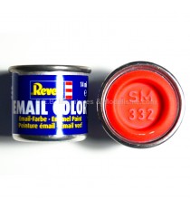 PEINTURE EMAIL LIQUIDE 14ml ROUGE VIF SATINÉ N°332 REVELL ( MAQUETTE ) 32332