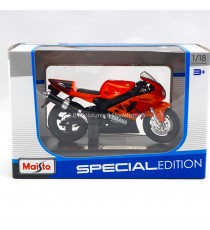 YAMAHA YZF-R7 ORANGE 1:18 MAISTO sous blister