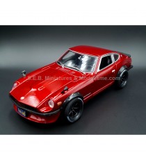 DATSUN 240Z FROM 1971 METALLIC RED 1:18 MAISTO left front