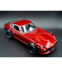 DATSUN 240Z FROM 1971 METALLIC RED 1:18 MAISTO right front