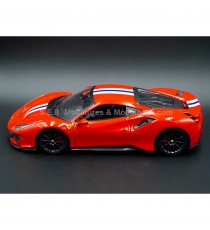 FERRARI 488 PISTA 1:24 BURAGO côté gauche