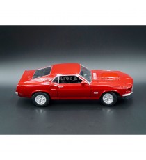 FORD MUSTANG BOSS 429 ROUGE 1969 1:24 WELLY côté droit