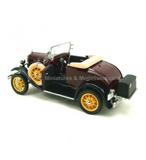 FORD MODEL A ROADSTER 1931 ROUGE FONCE 1:18 SUN STAR porte ouverte