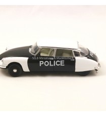 CITROËN DS 19 POLICE DE PARIS 1960 NOIR/BLANCHE 1:43 VITESSE côté gauche